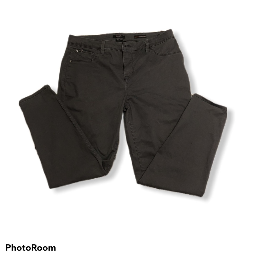 Charcoal Grey Jean Jeggings